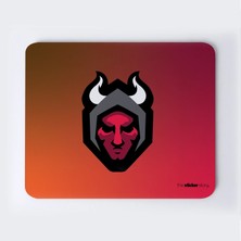 Karanlık Tarafın Simgesi Şeytan Mousepad