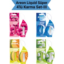 Areon Liquid 5 ml 4'lü Karma Set-3