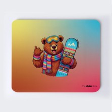 Kayakçı Ayı Mousepad