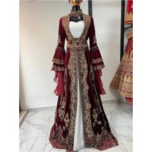 Aashiv's Collection Kına Elbisesi Bindallı Kaftan