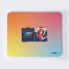 Evet Ama 0978 Mousepad