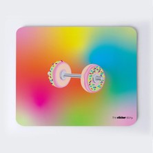 Donut Dumbbell Mousepad