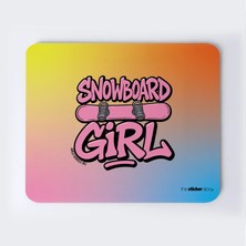 Snowboard Girl Mousepad