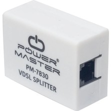 Powermaster PM-7830 Vdsl/adsl2+ Profesyonel Sinyal Ayırıcı Splitter