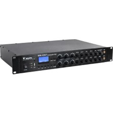 Westa WM-450UT 450W 6 Bölge Kontrollü Profesyonel Mikser Anfi Bluetooth, USB ve Eko Destekli Hat Trafolu Güç Ünitesi