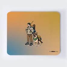 En Iyi Arkadaşımla Yolculuk Mousepad