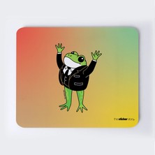 Iş Adamı Kurbağa Mousepad