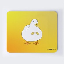 Düşünceli Ördek Mousepad
