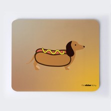 Hotdog Sosisli Köpek Mousepad