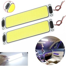 kzy mobilyal Powermaster PM-26420 İkili 12-85V DC 6x24 Cm 108 Cob Led Beyaz Işık Panel Lamba