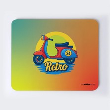 Retro Vespa Mousepad