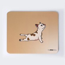 Yoga Pug Köpeği Mousepad