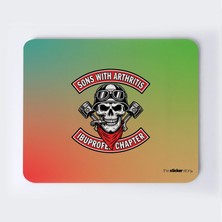 Motorcu Kurukafa Mousepad