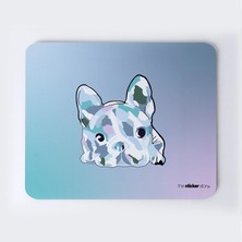 Sanatsal Fransız Bulldog Mousepad