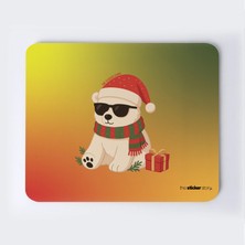 Hediyeli Ayıcık Yılbaşı Mousepad