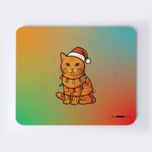 Noel Kedisi Yılbaşı Mousepad