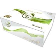 Trex Tea Detox Çayı 1 Paket 60 Poşet İçerik: Huş Ağacı, Gojiberry, L-Carnitin ve Kağıt Filtre