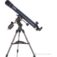 Celestron AstroMaster 90EQ Teleskop 90 mm Optik Açıklık ve 1000 mm Odak Uzunluğu ile Astronomi Tutkunlarına Özel