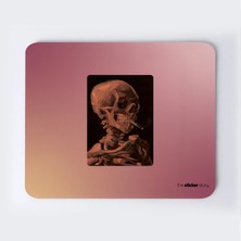 Sigara Molasındaki Iskelet Mousepad