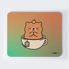 Cozy Time Yeşil Çay Mousepad