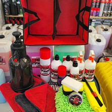 Hardwax Detailers 22 Parça Xl Organizerli Full+Full Oto Bakım Seti + Çizik Giderici + Sortie Wax + Köpük Pompa + Dublex Havlu ve Dahası