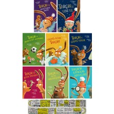 İş Bankası Kültür Yayınları Tarçın Serisi 8 Kitap Set / Büyük Pijama Partisi - Yeni Yıl - Orman Futbol Şampiyonası - Geçmiş Olsun Tarçın - Gzemli Sesler - Tarçının Kaybolan Havuçları - Büyük Tartışma-En Iyi Arkadaşları + Cetvel