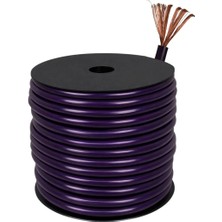 Poke PK-1410 8ga 50 Metre Silikon Izoleli Profesyonel Oto Amfi Güç Kablosu