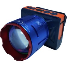 Powerdex PD-2572 Profesyonel Kafa Lambası 4000 Lümen Alüminyum Alaşım Suya Dayanıklı Şarjlı