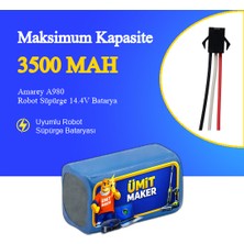 Ümit Maker Amarey A980 Robot Süpürge 3500 Mah Batarya