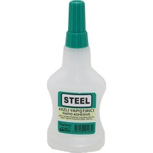 Renas Store 24 Adet Wi̇ncell Steel Hizli Yapiştirici 37GR Mdf-Ahşap-Metal-Plasti̇k-Deri̇ (5047)