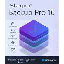 Ashampoo Backup Pro 16 (W I N D O W S ) - 1 Pc Ömür Boyu Abonelik Kodu