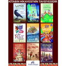 İlk Genç Timaş 4-5-6. Sınıf- Bir Robot Masalı, Uçmayı Hatırlamak, Bizi Bir Araya Getiren Şey, Gizli Dedektifler Okulu, Arkadaşım Hoşça Kal, Beni Sev Ama Darlama, Hegzagon, Ali Nazik, Büyümek Istemeyen Çocuk(9kitap)