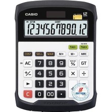 Belirtilmemiş Casio Wd-320Mt 12 Hane Suya-Toza Dayanıklı Masa Üstü Hesap Makinesi