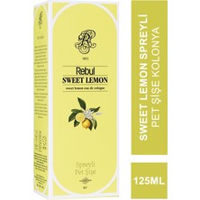  rebul sweet limon kolonya pet 125ml