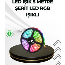 Renas Store Dekoratif Kumandalı Şerit LED 5 Metre