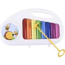 Zuzu Toys Baby Ksilofon Eğitici Oyun Karışık Renkli 2 Parça Güvenli Kullanım İçin Tasarlandı