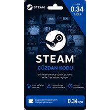 Steam 0.34 Usd Cüzdan Kodu