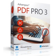 Ashampoo Pdf Pro 3 (W I N D O W S ) - 1 Pc Süresiz Abonelik Kodu