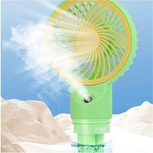 İnovaxis Su Buharlı Şarjlı 3 Hızlı Standlı Mini Fan Vantilatör