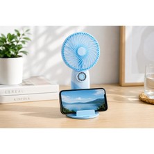 İnovaxis Taşınabilir Mini Fan USB Şarjlı El Vantilatörü 3 Kademeli Sessiz