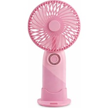 İnovaxis Taşınabilir Mini Fan USB Şarjlı El Vantilatörü 3 Kademeli Sessiz