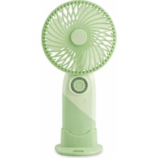 İnovaxis Taşınabilir Mini Fan USB Şarjlı El Vantilatörü 3 Kademeli Sessiz