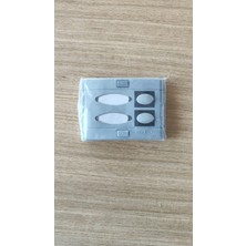 Efe Elektrik 2'li Sıva Üstü Zil Paneli Butonu Gri Plastik Kasa