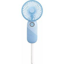 İnovaxis Taşınabilir Mini Fan USB Şarjlı El Vantilatörü 3 Kademeli Sessiz Vantilatör