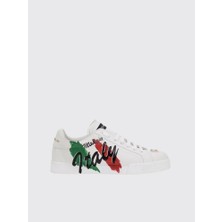 Dolce & Gabbana Made In Italy Print Sneakers