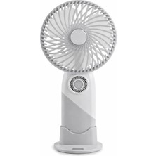 İnovaxis Taşınabilir Mini Fan USB Şarjlı El Vantilatörü 3 Kademeli Sessiz