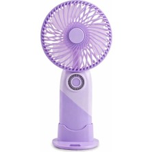 İnovaxis Taşınabilir Mini Fan USB Şarjlı El Vantilatörü 3 Kademeli Sessiz