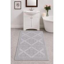 Mela Home 3'lü Ayak Havlusu-Ayak Paspası 50*70 cm 3 Adet - Banyo - Misafir -Çeyizlik %100 Pamuk
