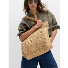 Marks & Spencer Hasır Tote Çanta