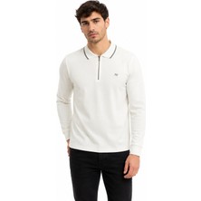 Advante Erkek Mevsimlik Spor Polo Yaka Fermuarlı Sweatshırt BGL-ST05468